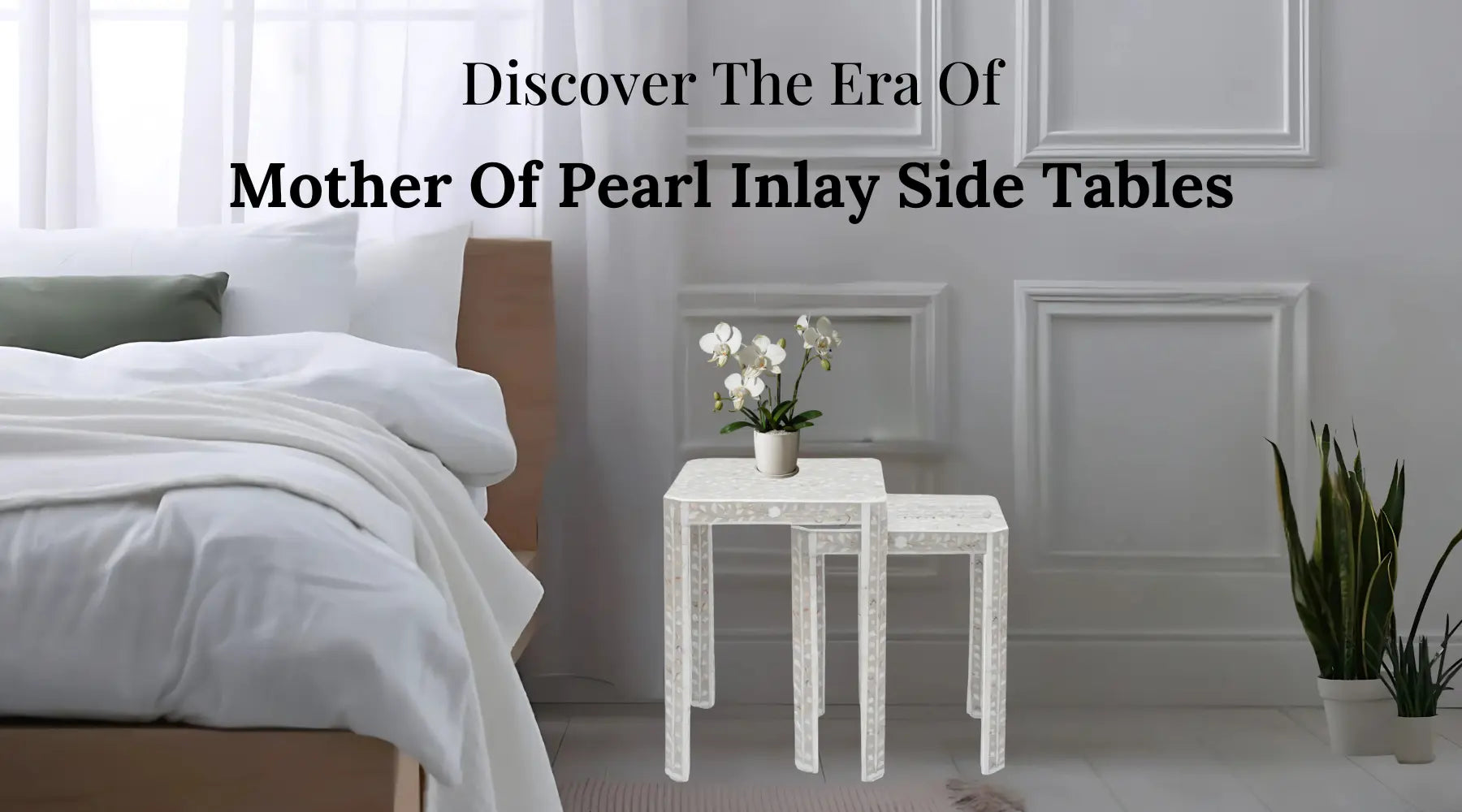 Mother Of Pearl Inlay Side Tables: The Trendsetters For The Season