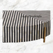 Stripe Bone Inlay Coffee Table Black 3