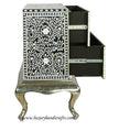 Mother Of Pearl Inlay Chest Metal Legs 4