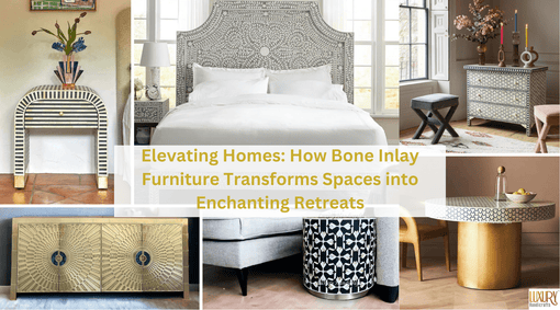 Bone inlay furniture
