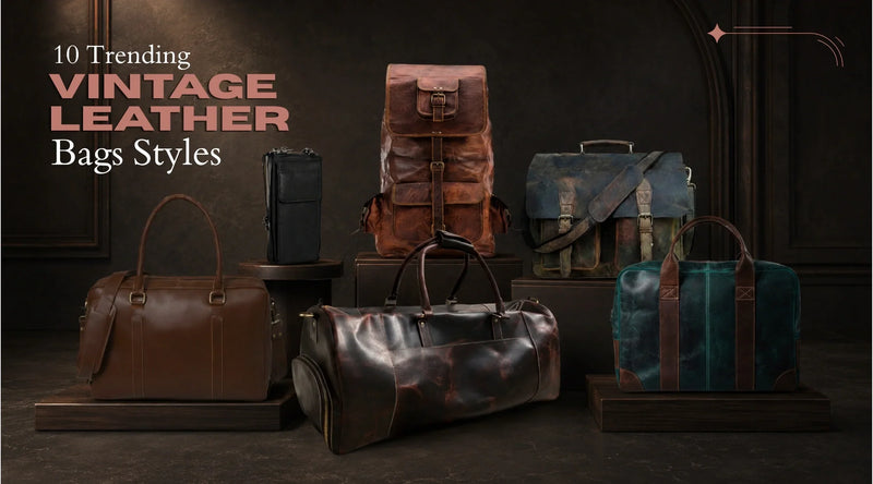 10 Vintage Leather Bag Styles That Never Go Out of Fashion