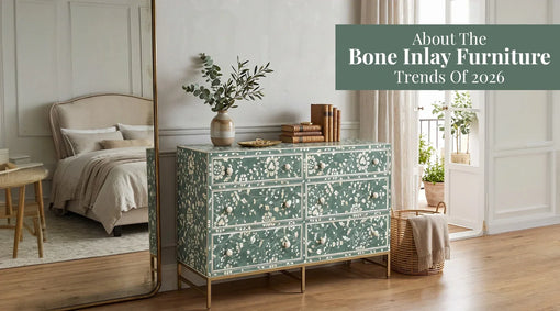Vintage Bone Inlay Furniture