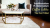 Collection of coffee tables