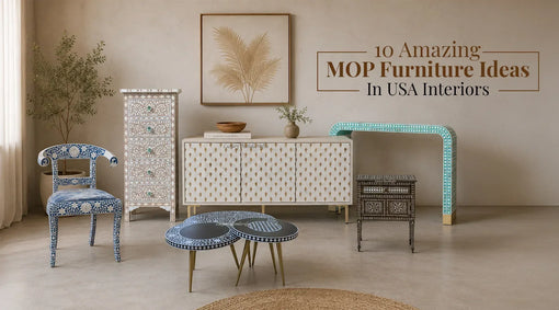 Mother of Pearl Inlay furniture ideas in USA