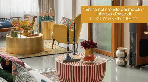 Mobili intarsiati in osso