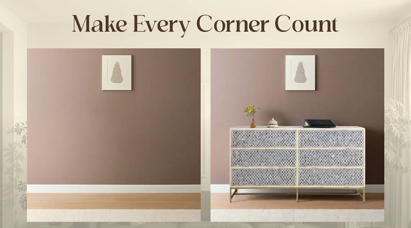 How to Decorate an Empty Corner with Luxury Furniture?