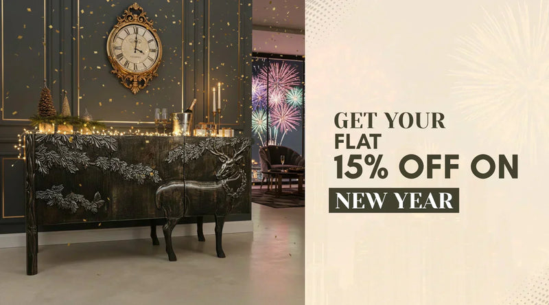New Year Sale 2025: Explore Best Deals on Inlay and Handcarved Furniture