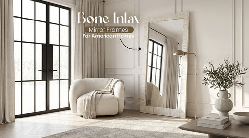 Bone Inlay Mirror Frames in USA