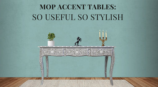 Versatility In Mother of Pearl Accent Table Designs Explained