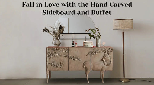 Hand Carved Sideboard and Buffet Especially Made for You