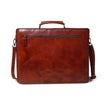 Tann Brown Leather Briefcase