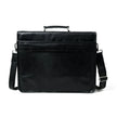 Baylor Black Leather Briefcase