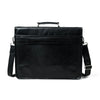 Baylor Black Leather Briefcase