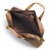 Raw Leather Office Briefcase