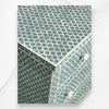 Bone Inlay Fishscale Chest Of 7 Drawers Green