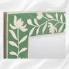 Bone Inlay Mirror Frame Green