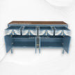 Swan Bone Inlay Sideboard Blue
