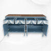 Swan Bone Inlay Sideboard Blue