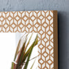  Square Bone Inlay Mirror Frame 