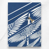 Swan Bone Inlay Sideboard Indigo Blue