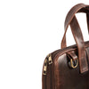 Jamie Leather Briefcase - Brown