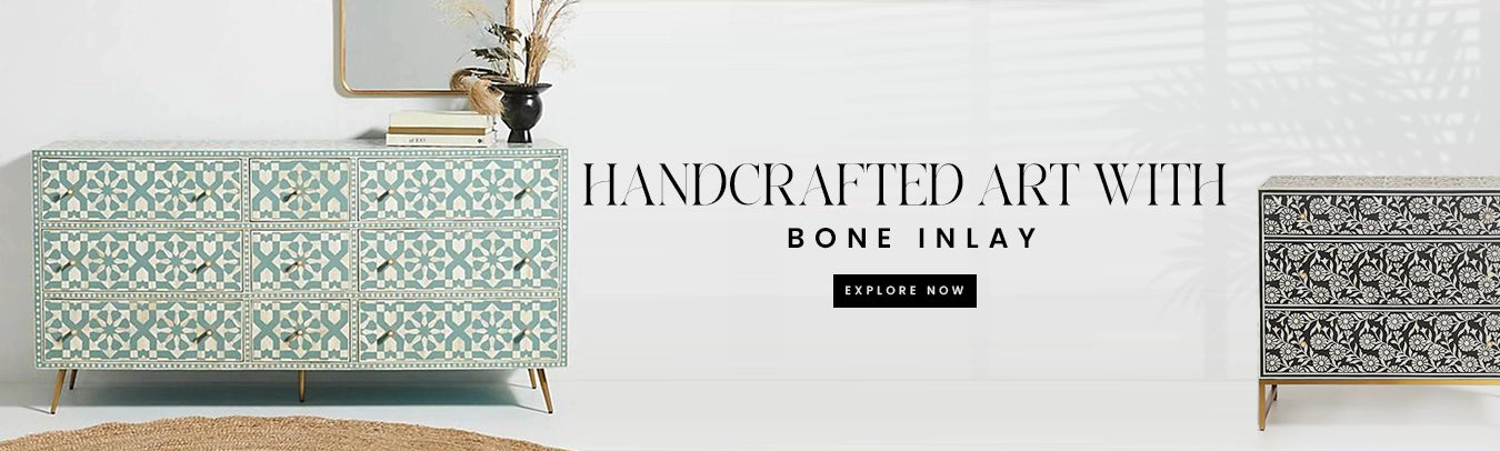Buy Bone inlay Furniture Online 