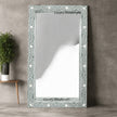 Green Bone Inlay Mirror Frame