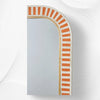 Luxury Bone Inlay Mirror Orange