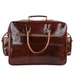 Cherry Red Leather Briefcase