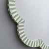 Buy Bone Inlay Wall Mirror Green