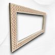 Handcrafted Bone Inlay Mirror