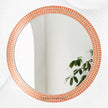 Buy Bone Inlay Wall Mirror Orange