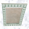 Green Bone Inlay Zahra Mirror