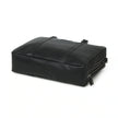 Jamie Buffalo Leather Briefcase- Black