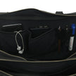 Jamie Buffalo Leather Briefcase- Black