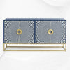  Bone Inlay Sideboard Indigo Blue