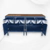 Swan Bone Inlay Sideboard Indigo Blue