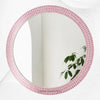 Bone Inlay Mirror Pink