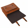 Max Vintage Brown Leather Briefcase