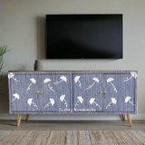Ada Bone Inlay Media Unit Blue 1