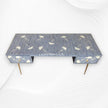Ada Bone Inlay Desk Blue 2