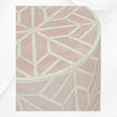 Amelia Bone Inlay Geometric Side Table Blush Pink 2