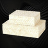 Anna Herringbone Inlay 2 Box Large/small 3