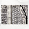 Close up view of an Aravali Bone Inlay Doors 2