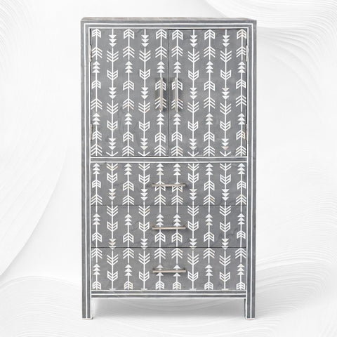 Arrow Mother of Pearl Inlay Almirah 1