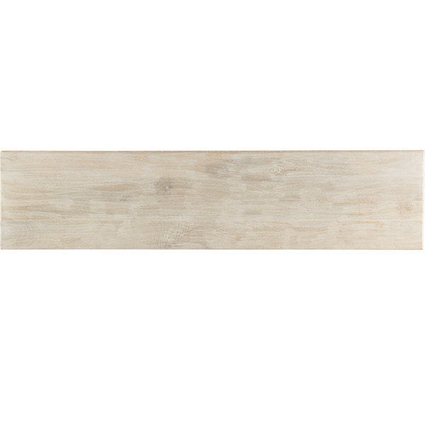 Bone Inlay Flower Entertainment Credenza White Distress Finish 3
