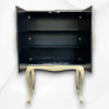 Bella Bone Inlay Bar Cabinet Stripe Black 2
