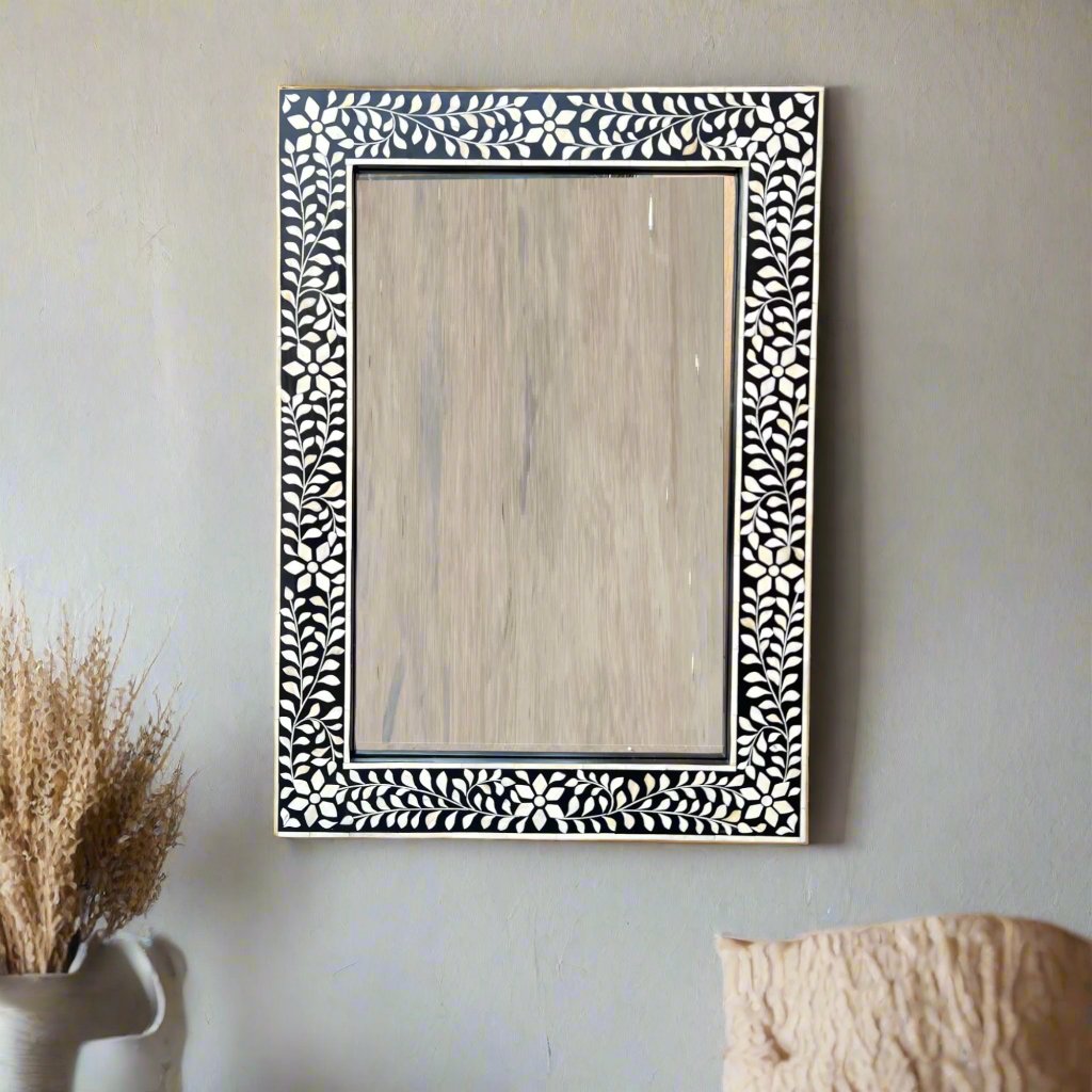 Buy Bone Inlay Mirror Frame Online – Luxury Handicraft