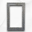 Black MOP Inlay Arctic Mirror 5