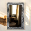 Black MOP Inlay Arctic Mirror 1